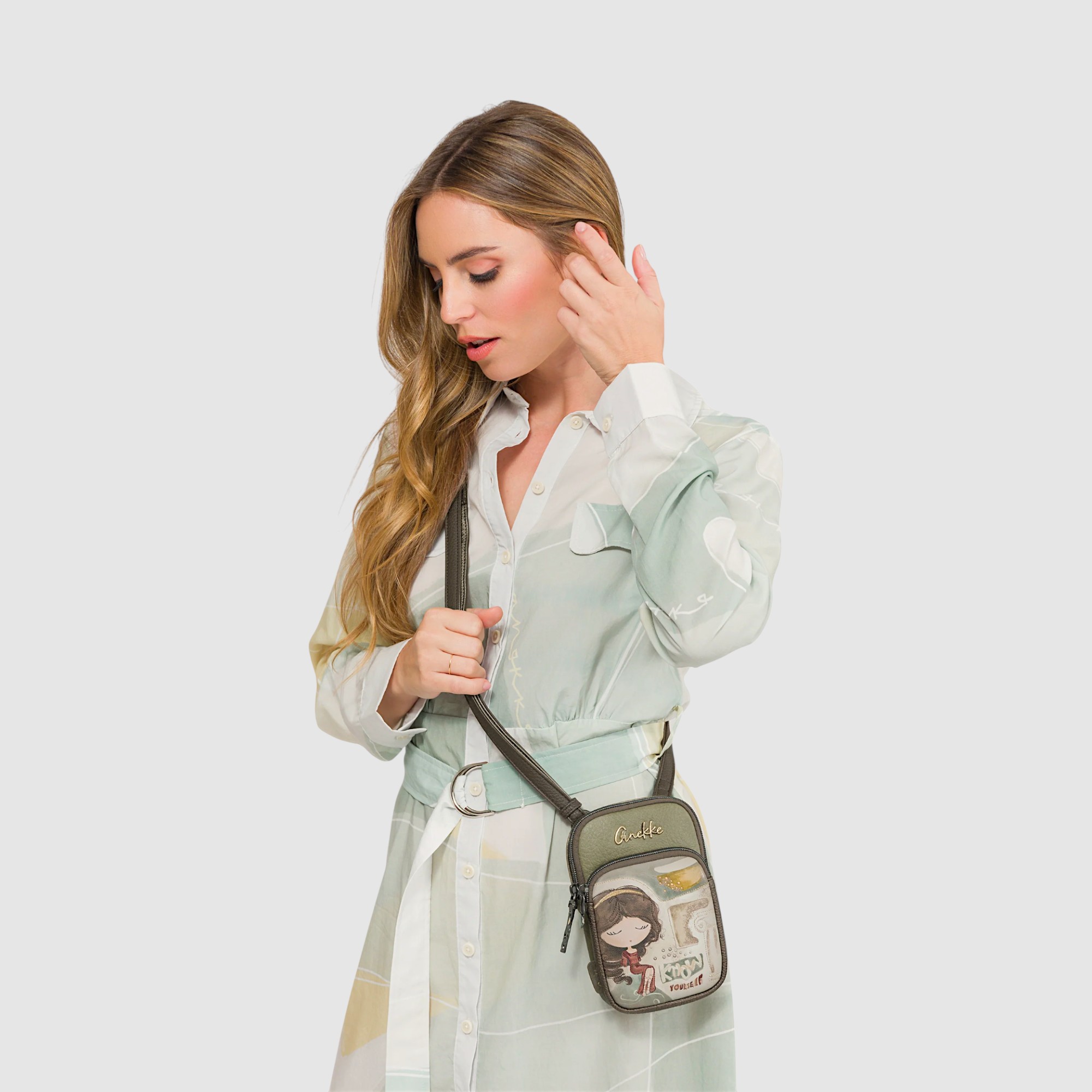 Geantă mini crossbody damă Anekke Muse 42703-907 – inspirație artistică și eleganță compactă