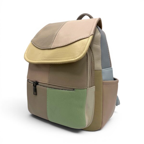 Rucsac casual pentru școală, călătorii și activități zilnice, în culori pastelate și design ergonomi.