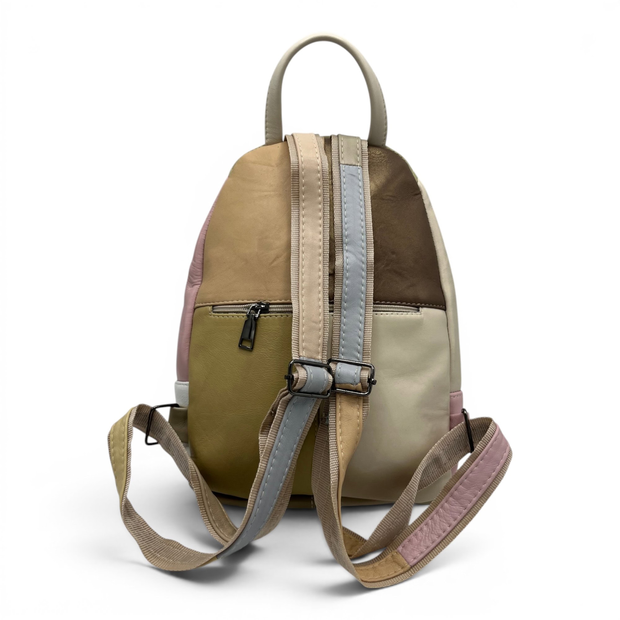 Rucsac modern din material textil, ideal pentru școală și excursii.