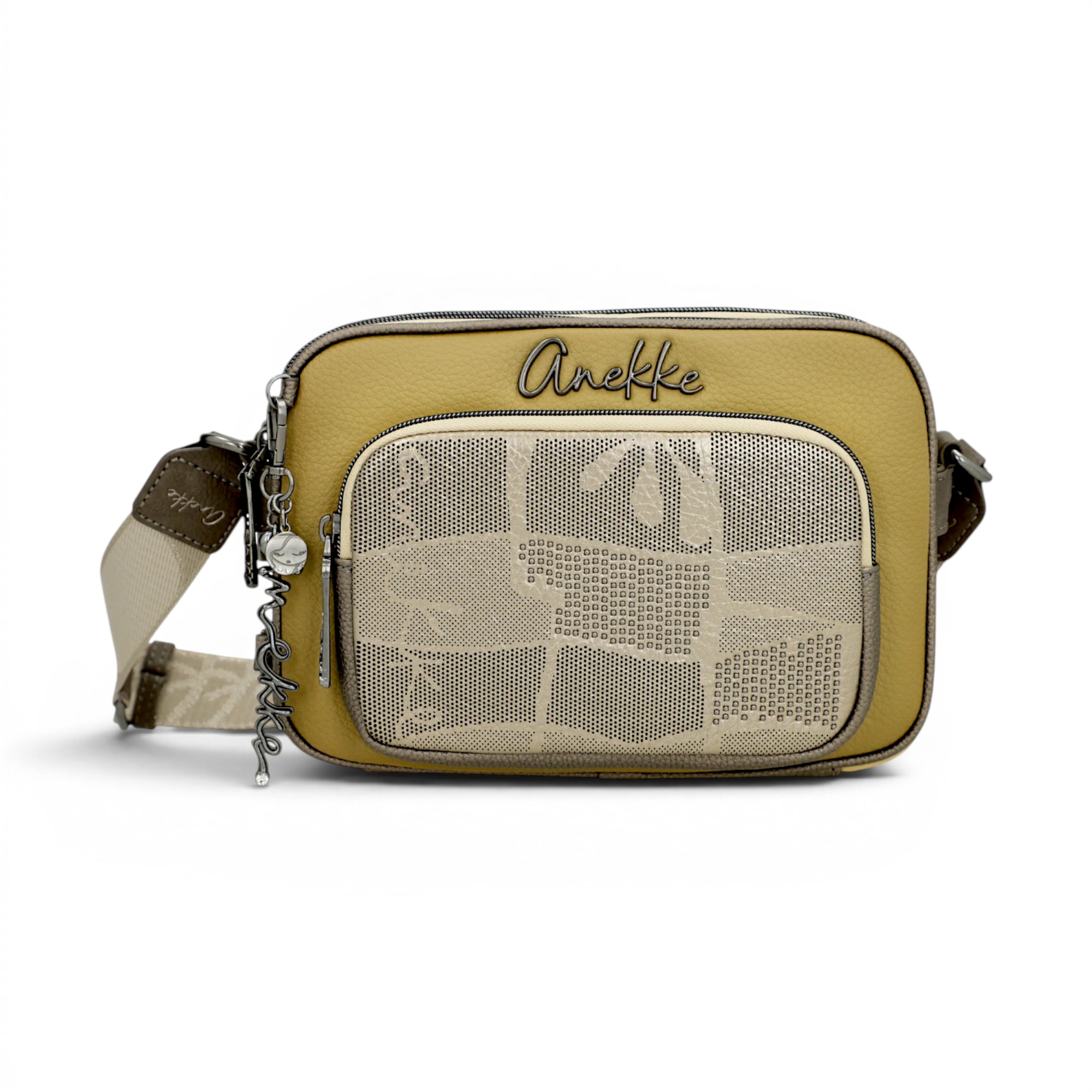 Geantă damă Anekke Branch 42643-547 – crossbody verde olive, inspirată de natură și libertate
