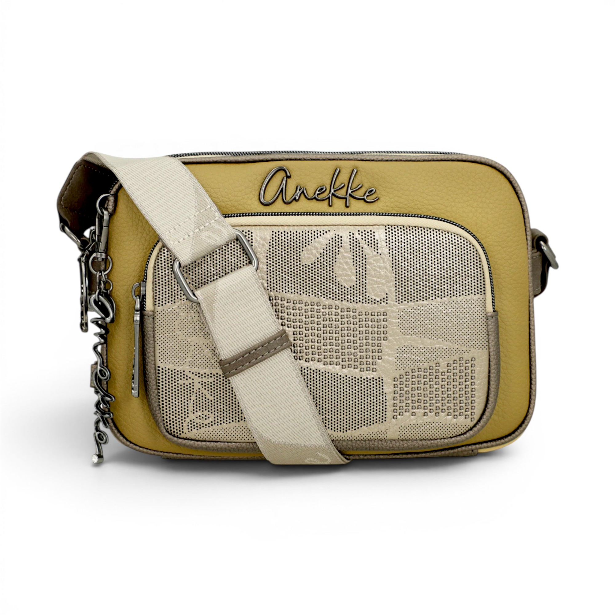 Geantă damă Anekke Branch 42643-547 – crossbody verde olive, inspirată de natură și libertate