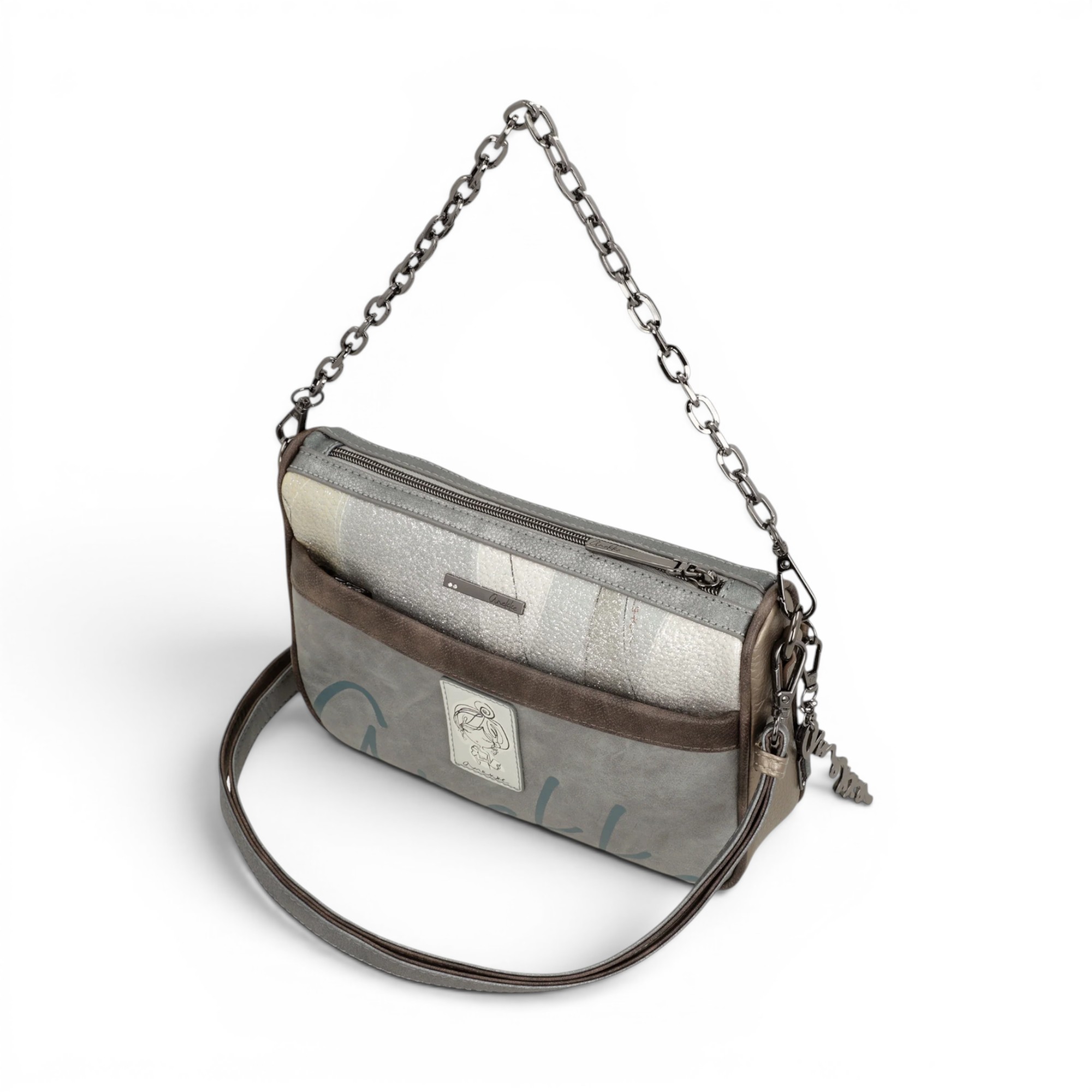 Geantă damă Anekke Essentials 42603-588-1 – crossbody bej, design practic și eleganță de zi cu zi
