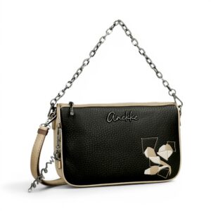 Geantă damă Anekke Essentials 42603-588-7 – crossbody negru, design practic și eleganță de zi cu zi
