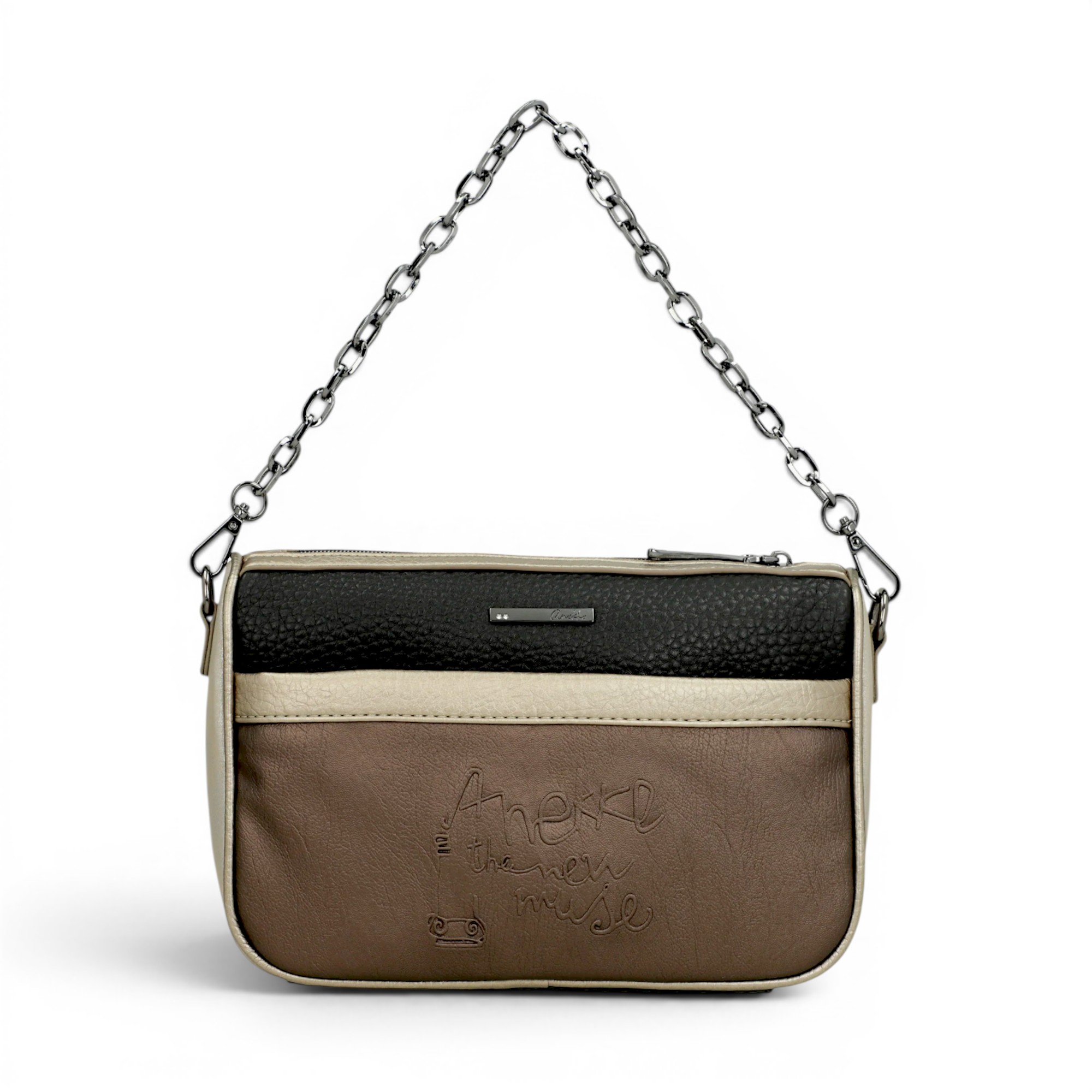Geantă damă Anekke Essentials 42603-588-7 – crossbody negru, design practic și eleganță de zi cu zi