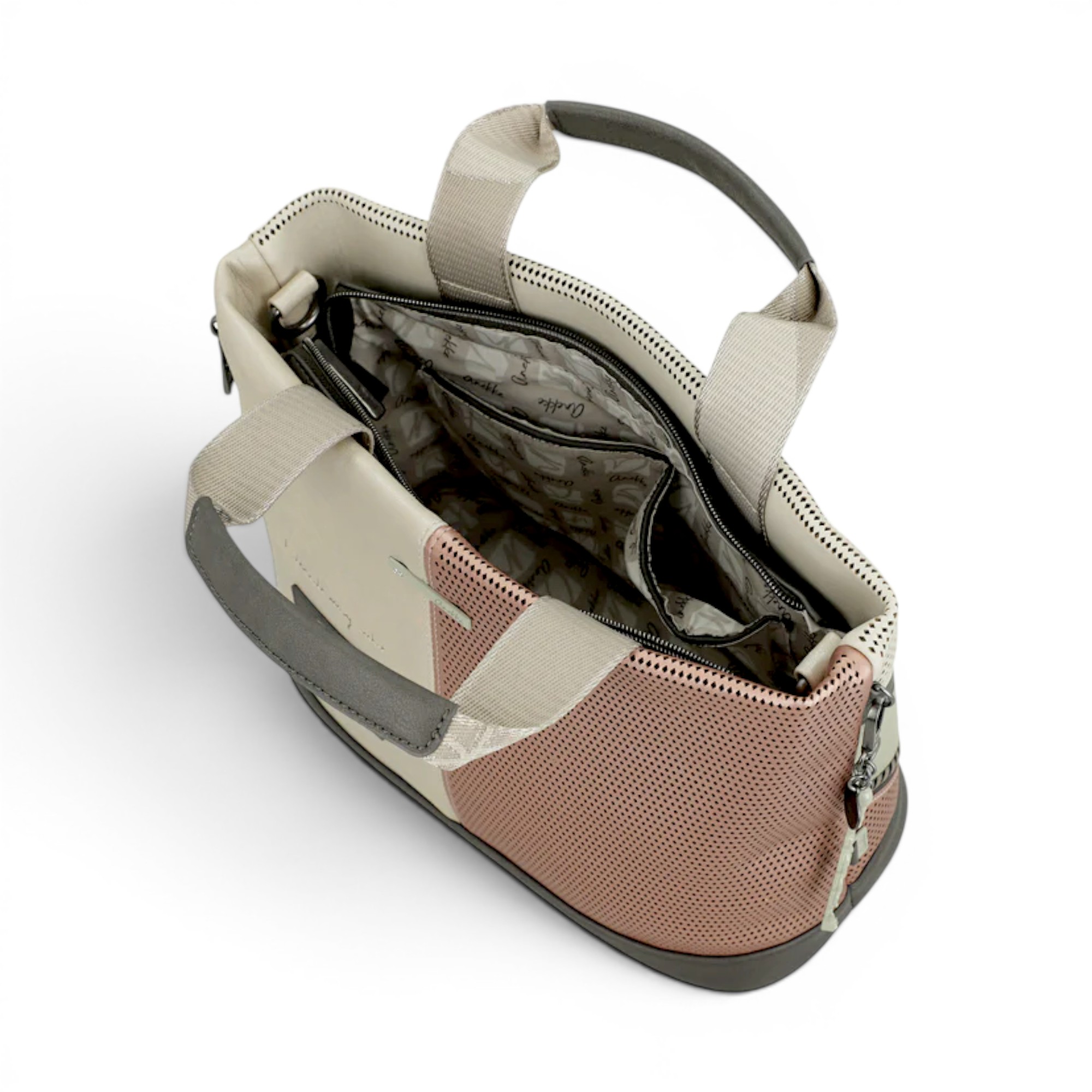 Geantă damă Anekke Symmetra 42621-222 – shopper multicolor, design geometric și eleganță contemporană (8) Geantă damă Anekke Symmetra 42621-222 – shopper multicolor, design geometric și eleganță contemporană