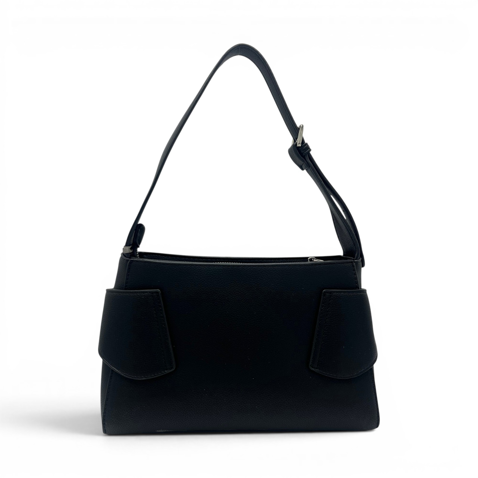 Geantă damă Diana&Co DHJ731-1 negru cu imprimeu floral – geantă de umăr și crossbody din piele ecologică, 25 × 18 × 10 cm (4) Geantă damă Diana&Co DHJ731-1 negru cu imprimeu floral – geantă de umăr și crossbody din piele ecologică, 25 × 18 × 10 cm