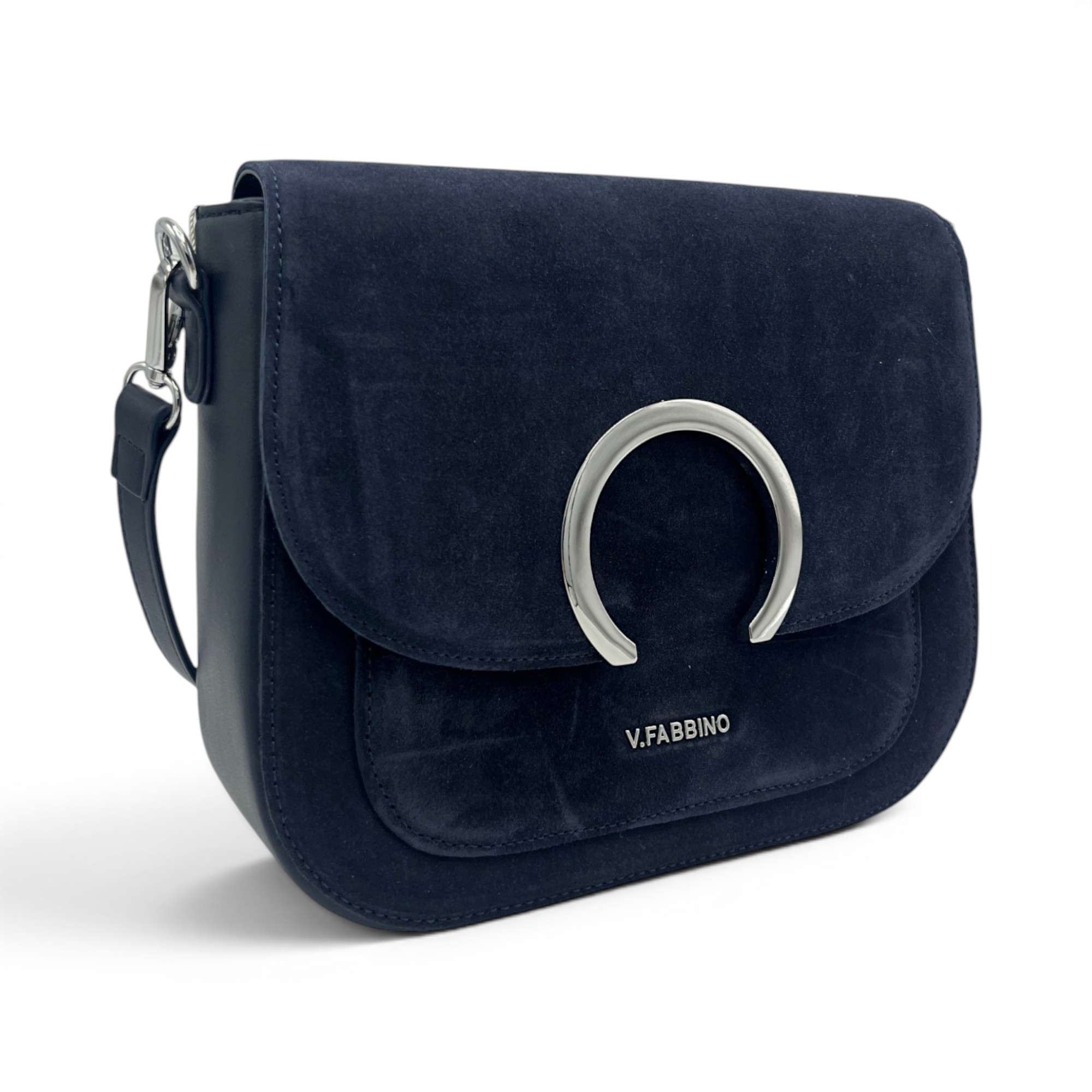 Geantă damă Velina Fabbiano VF25S-549 bleumarin (1) Geantă damă Velina Fabbiano VF25S-549 bleumarin - geantă de umăr & crossbody