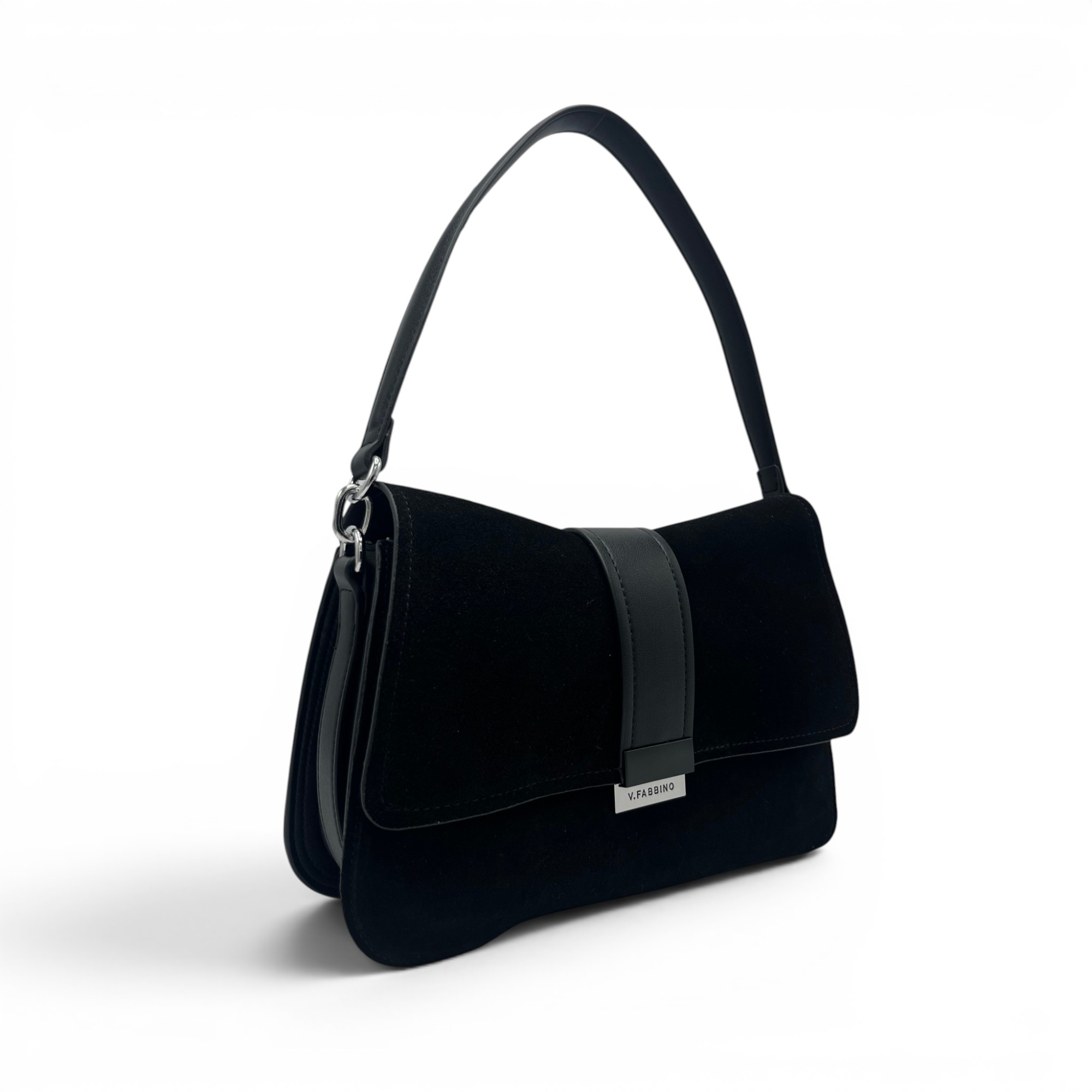 Geantă damă Velina Fabbiano VF25S-554, culoare Negru