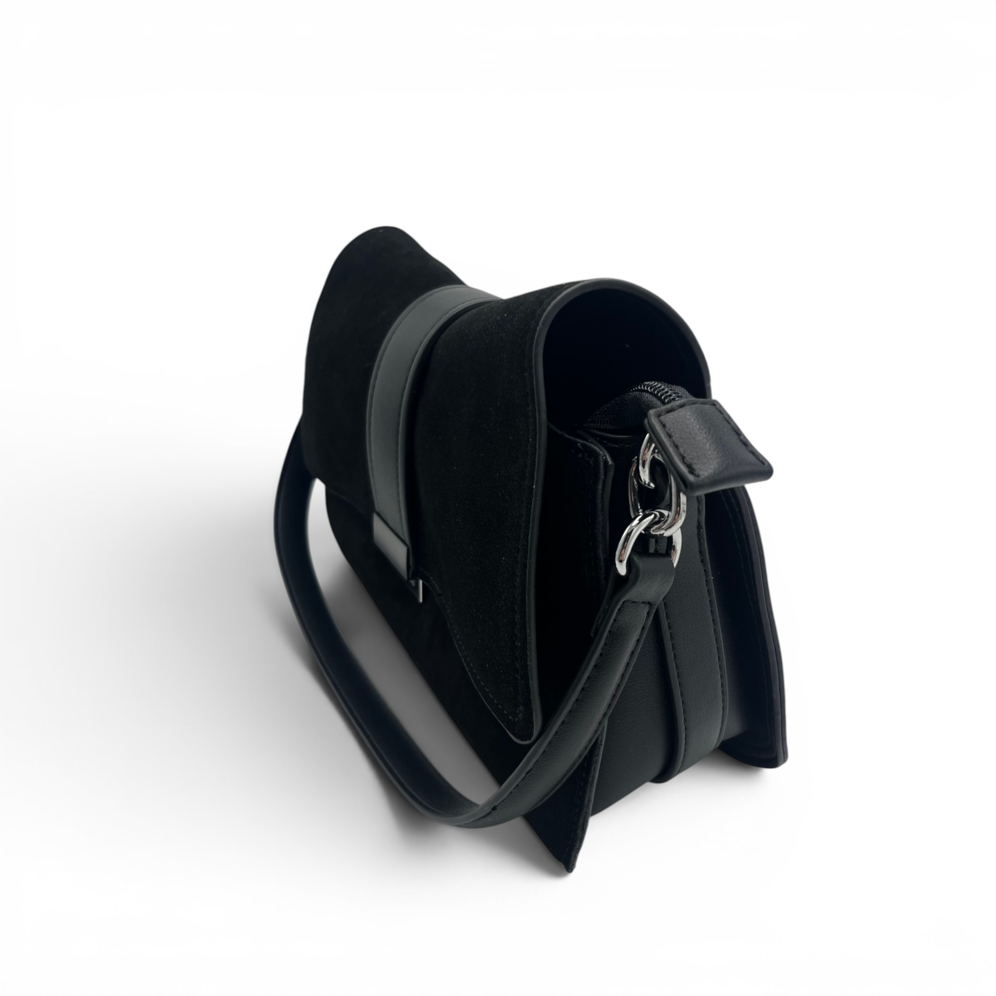 Geantă damă Velina Fabbiano VF25S-554, culoare Negru