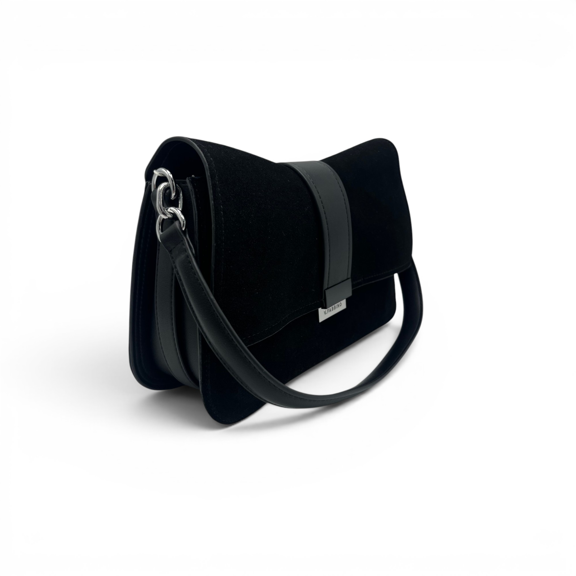 Geantă damă Velina Fabbiano VF25S-554, culoare Negru