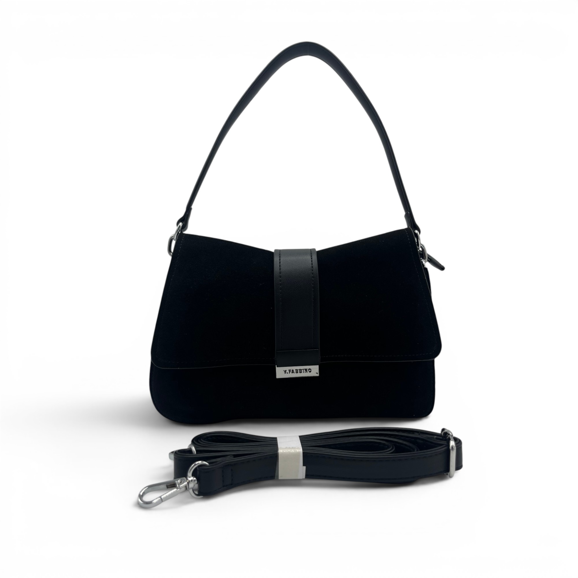 Geantă damă Velina Fabbiano VF25S-554, culoare Negru