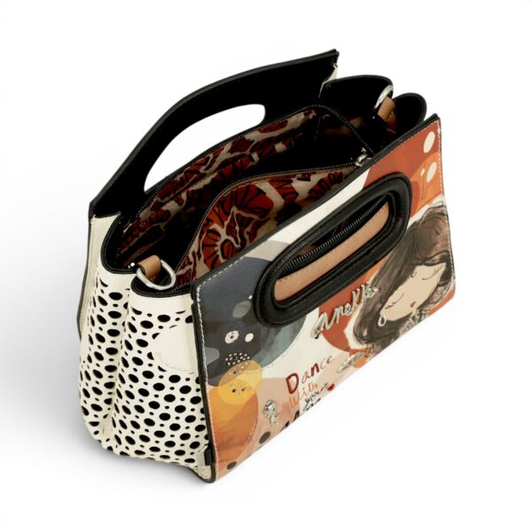 Geantă damă Anekke Alma 40701-398 – mânere scurte și baretă crossbody, 32 × 20 × 12 cm