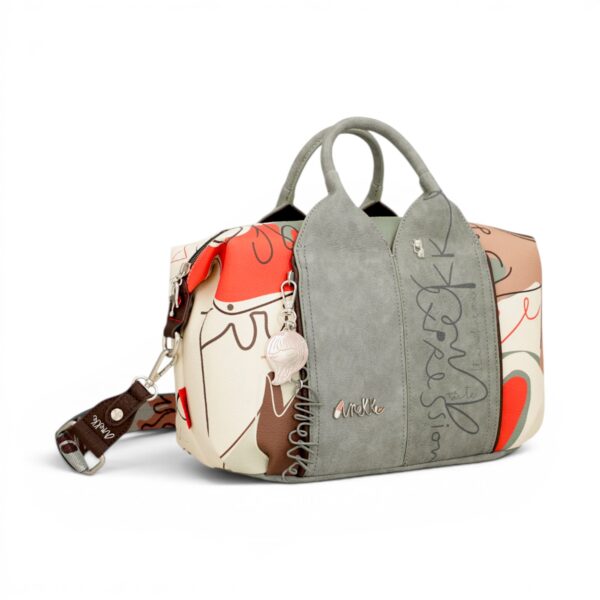 Geantă damă Anekke Alma Ole 40761-386 – bowling mare cu baretă de umăr, 31 × 21 × 15 cm