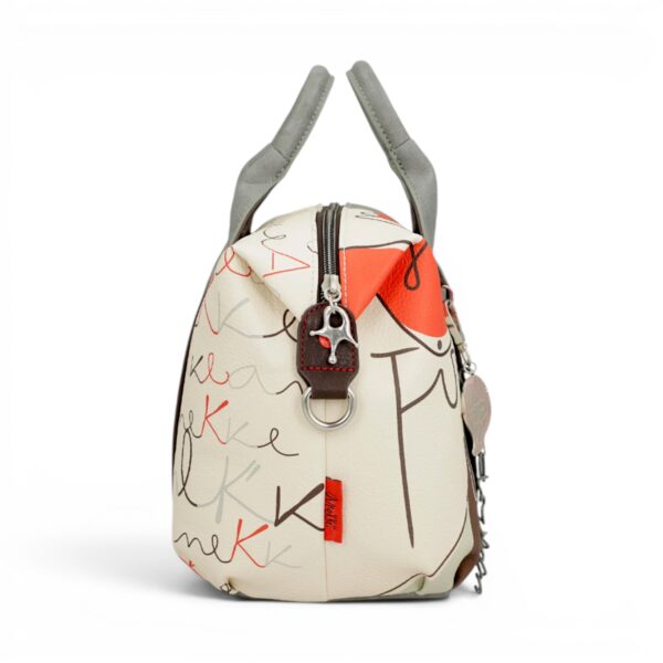 Geantă damă Anekke Alma Ole 40761-386 – bowling mare cu baretă de umăr, 31 × 21 × 15 cm