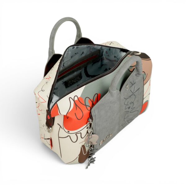 Geantă damă Anekke Alma Ole 40761-386 – bowling mare cu baretă de umăr, 31 × 21 × 15 cm