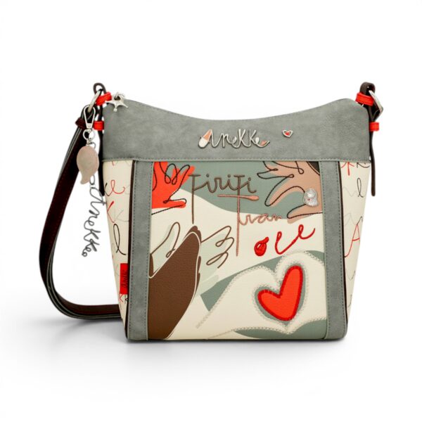 Geantă damă Anekke Alma Ole 40763-007 – crossbody medie-mare, 31/24 × 28 × 12 cm