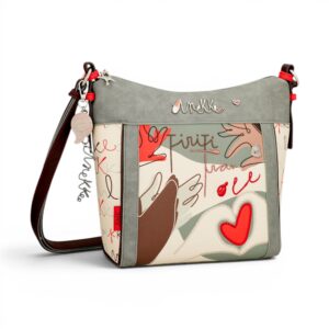 Geantă damă Anekke Alma Ole 40763-007 – crossbody medie-mare, 31/24 × 28 × 12 cm