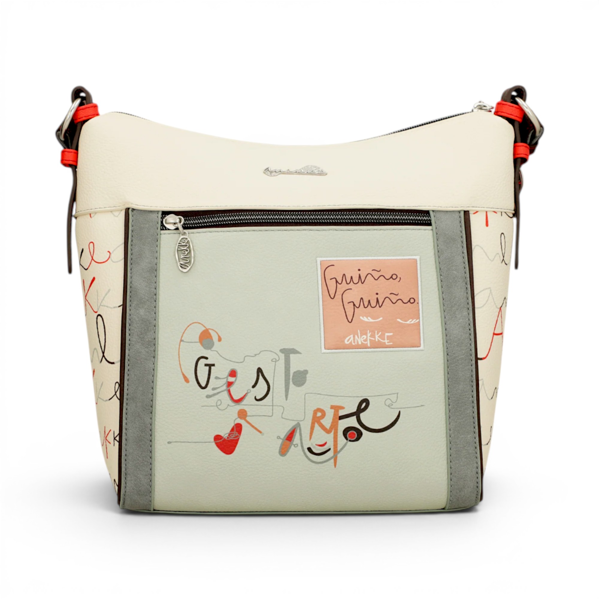 Geantă damă Anekke Alma Ole 40763-007 – crossbody medie-mare, 31/24 × 28 × 12 cm