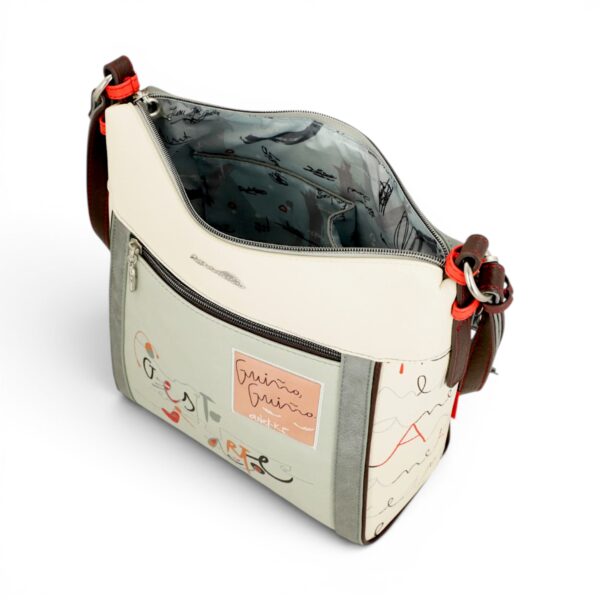 Geantă damă Anekke Alma Ole 40763-007 – crossbody medie-mare, 31/24 × 28 × 12 cm