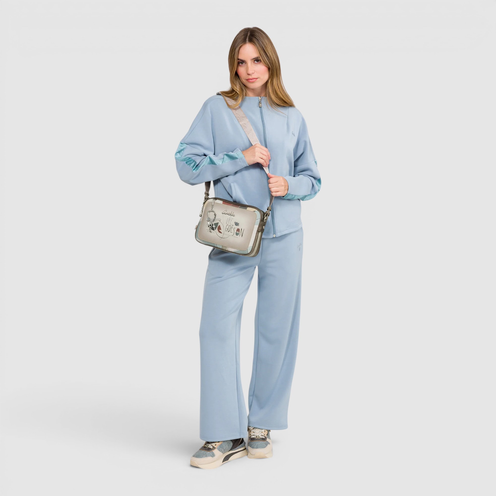 Geantă damă Anekke Auralis 42813-188 – crossbody medie cu 3 compartimente