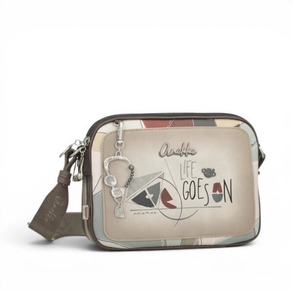 Geantă damă Anekke Auralis 42813-188 – crossbody medie cu 3 compartimente