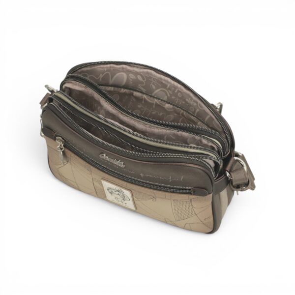 Geantă damă Anekke Auralis 42813-188 – crossbody medie cu 3 compartimente