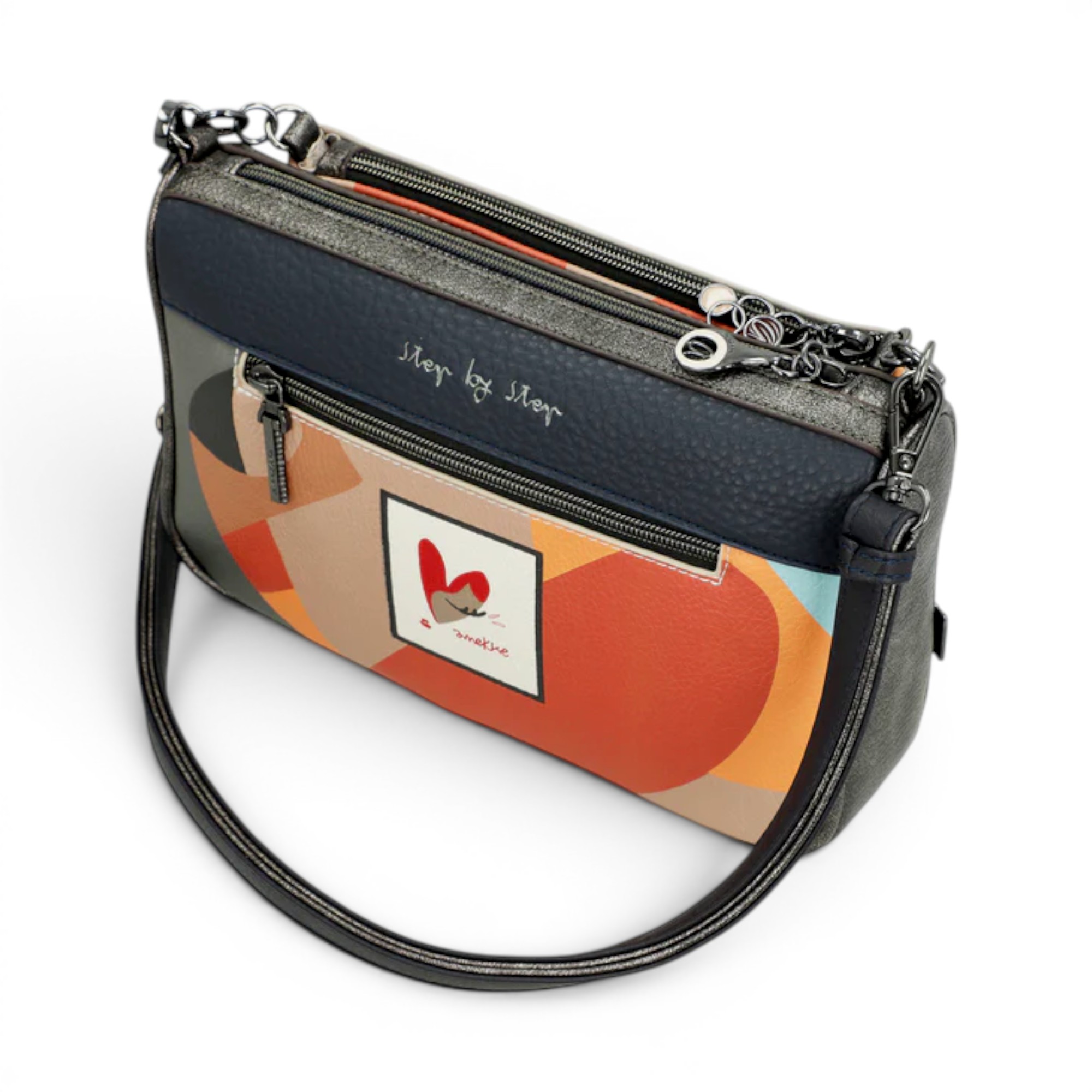 Geantă damă Anekke Eikon 42753-265 – crossbody 2 în 1, 28 × 18 × 7 cm