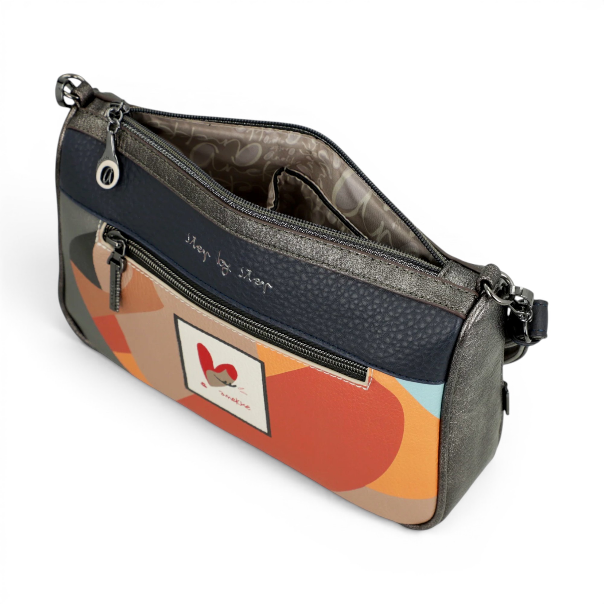 Geantă damă Anekke Eikon 42753-265 – crossbody 2 în 1, 28 × 18 × 7 cm
