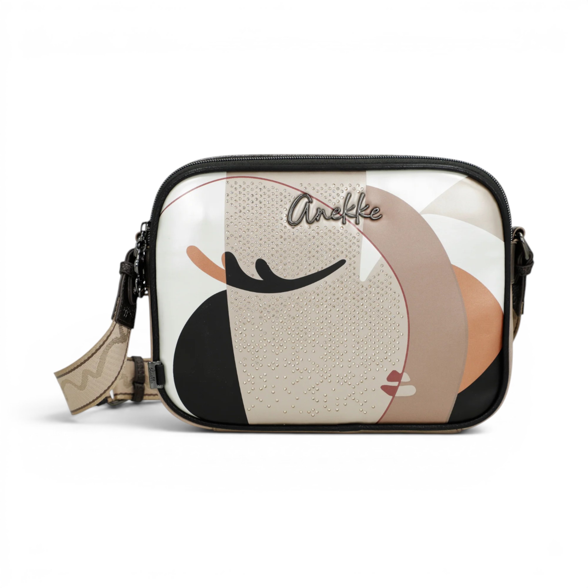 Geantă damă Anekke Eikon 42753-516 – crossbody medie cu două compartimente, 28 × 20 × 8 cm