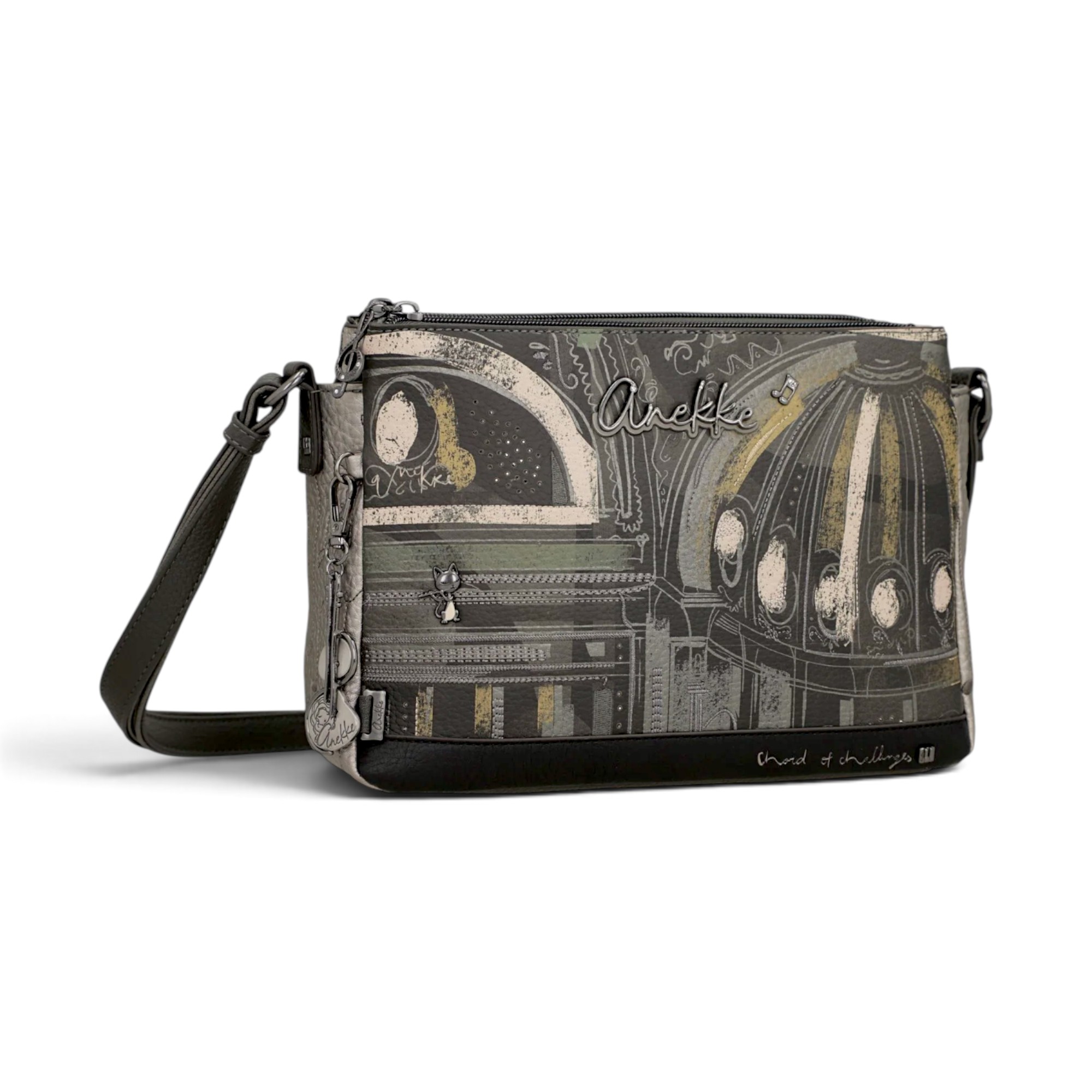 Geantă damă Anekke Melody 43813-184 – crossbody medie-mare cu 3 compartimente, 31 × 20 × 10 cm (3) Geantă damă Anekke Melody 43813-184 – crossbody medie-mare cu 3 compartimente, 31 × 20 × 10 cm