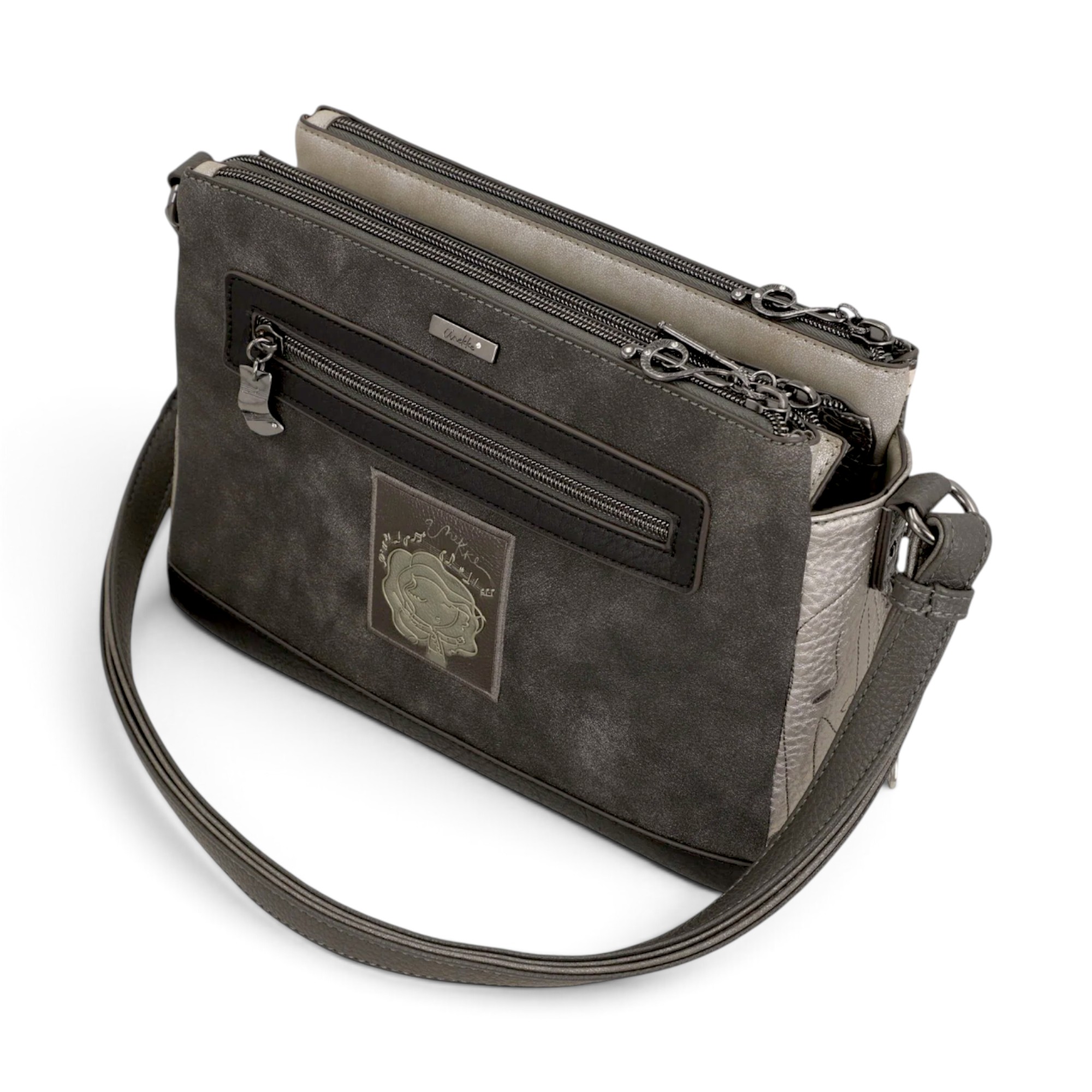 Geantă damă Anekke Melody 43813-184 – crossbody medie-mare cu 3 compartimente, 31 × 20 × 10 cm (7) Geantă damă Anekke Melody 43813-184 – crossbody medie-mare cu 3 compartimente, 31 × 20 × 10 cm