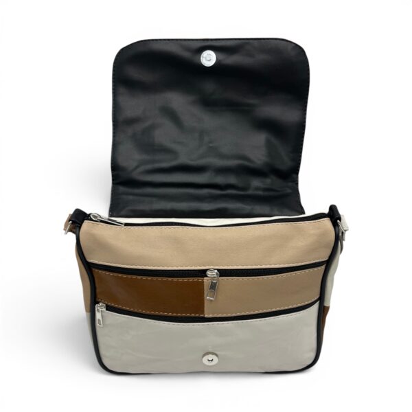 Geantă damă unicat Lucia R45-C78 – crossbody din piele naturală multicoloră