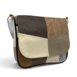 Geantă damă unicat Lucia R45-C80 – crossbody din piele naturală multicoloră