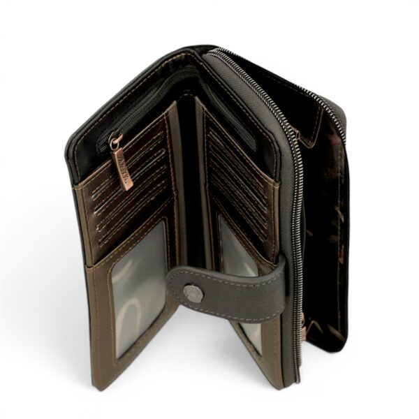 Portofel damă Anekke Dreamverse Wings 39739-911 – protecție RFID, 18 × 10 × 3 cm
