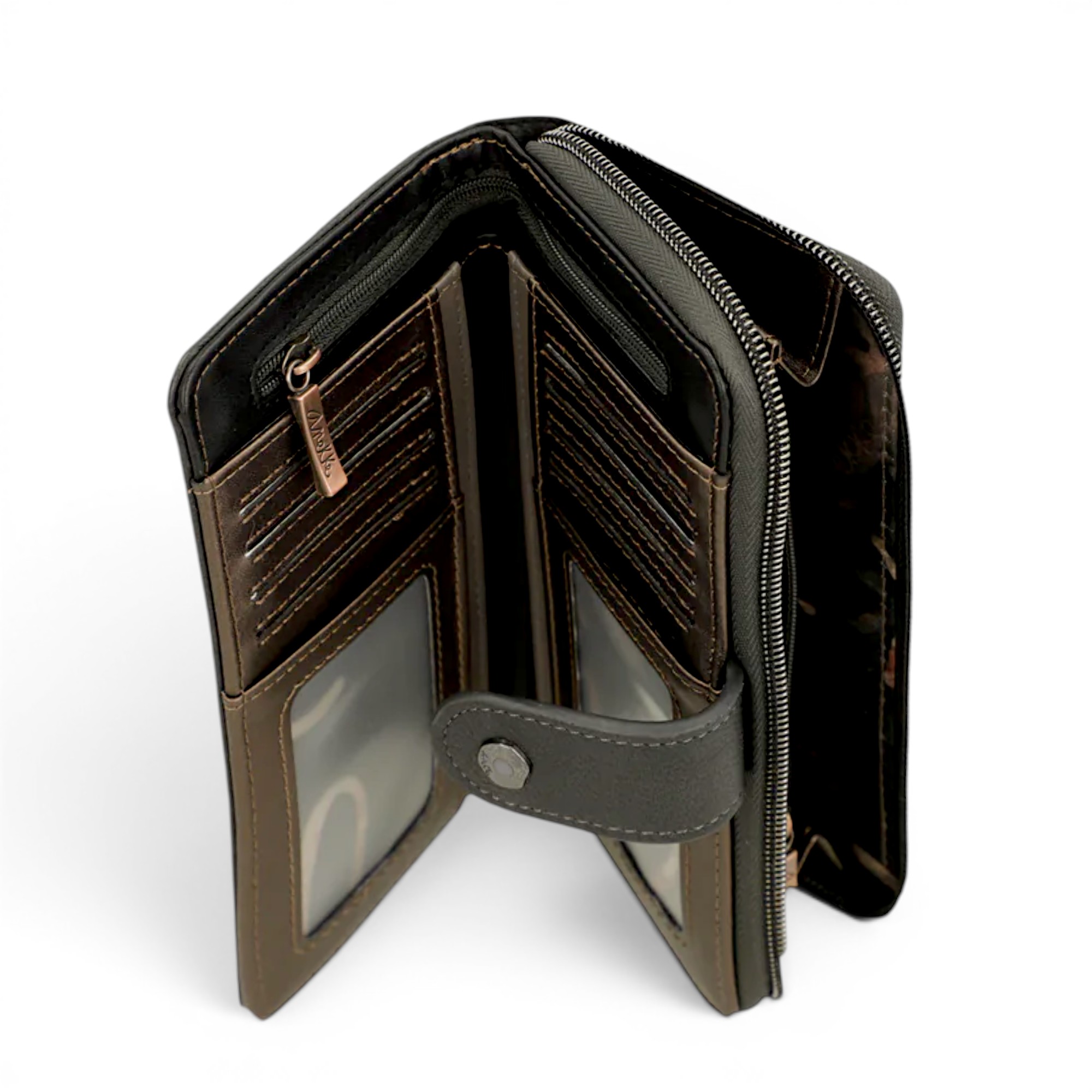 Portofel damă Anekke Dreamverse Wings 39739-911 – protecție RFID, 18 × 10 × 3 cm
