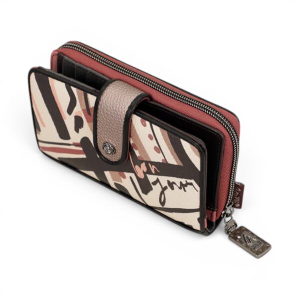 Portofel damă Anekke Mademoiselle 41809-909 – compartimentare practică, 15 × 10 × 3 cm