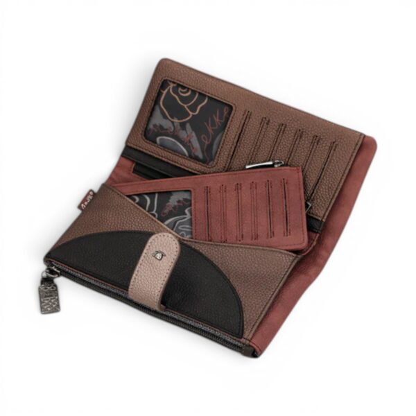 Portofel damă Anekke Mademoiselle 41809-906 – format mare, 20 × 10 × 2 cm