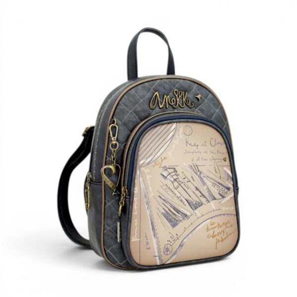 Rucsac damă Anekke Studio 41845-197 – buzunar frontal, 24 × 30 × 13 cm