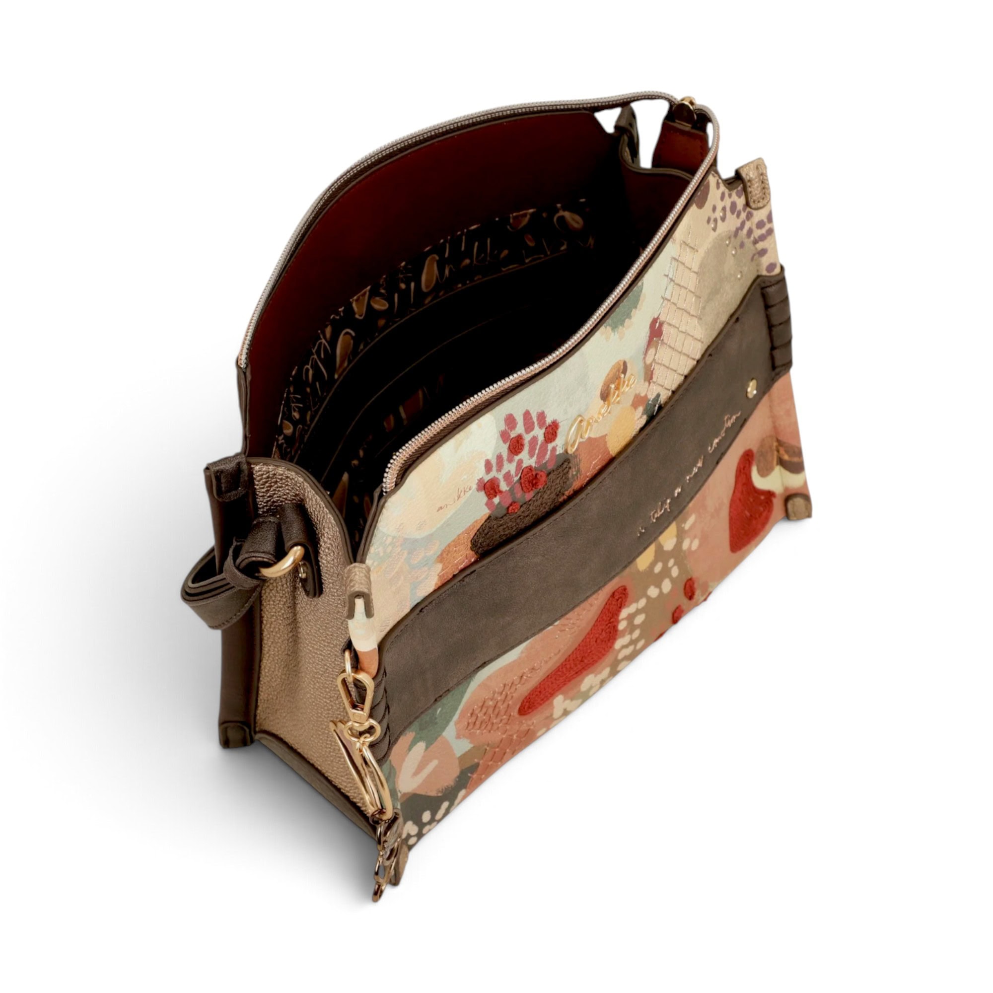 Geantă crossbody damă Anekke Blossom 43713-577 – dimensiune medie, 27 × 20 × 9 cm