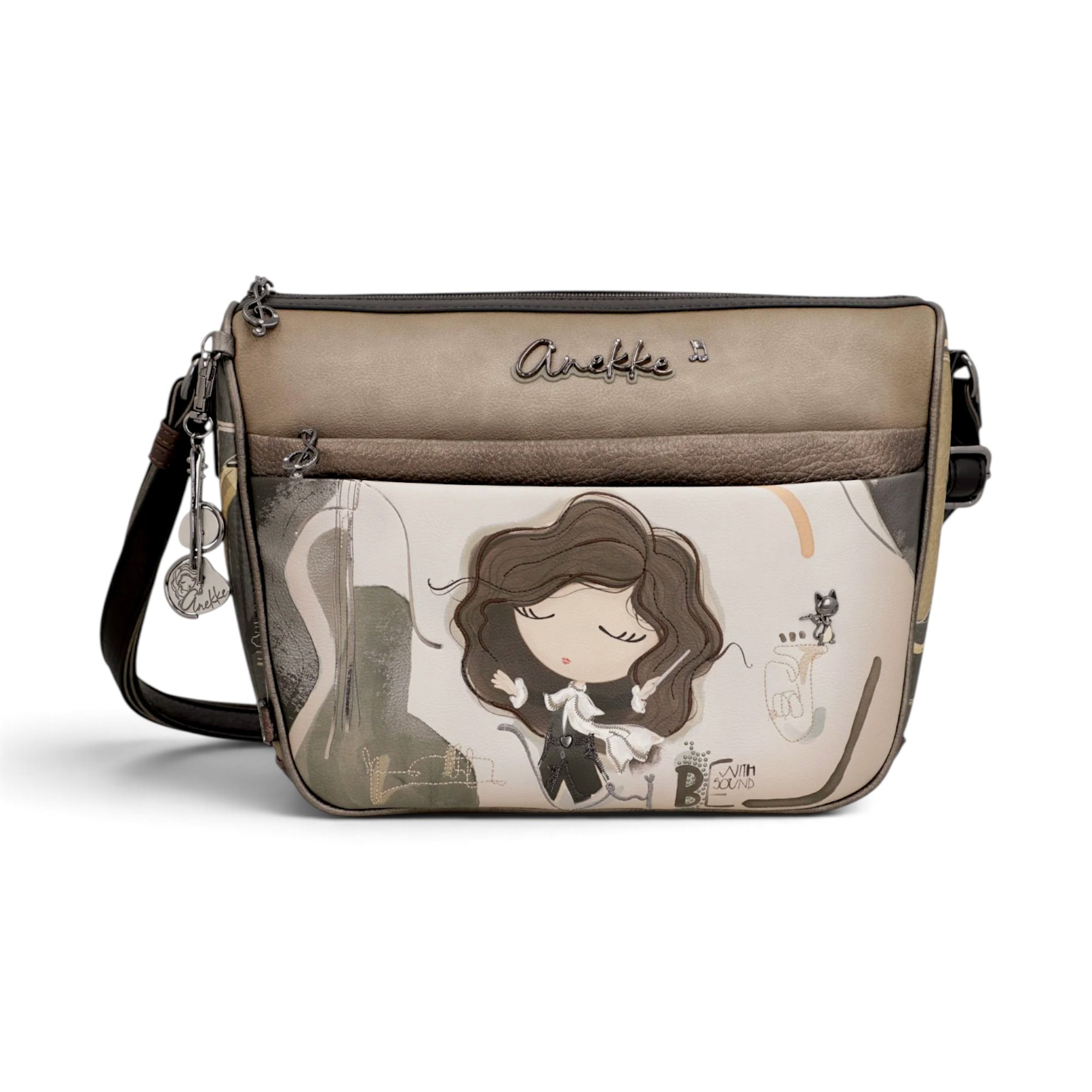 Geantă crossbody damă Anekke Orchestra 43803-050 – dimensiune mare, 31 × 24 × 13 cm