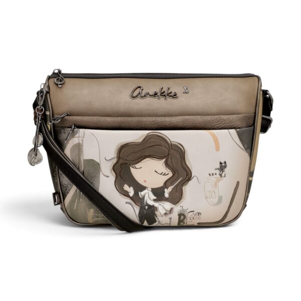 Geantă crossbody damă Anekke Orchestra 43803-050 – dimensiune mare, 31 × 24 × 13 cm