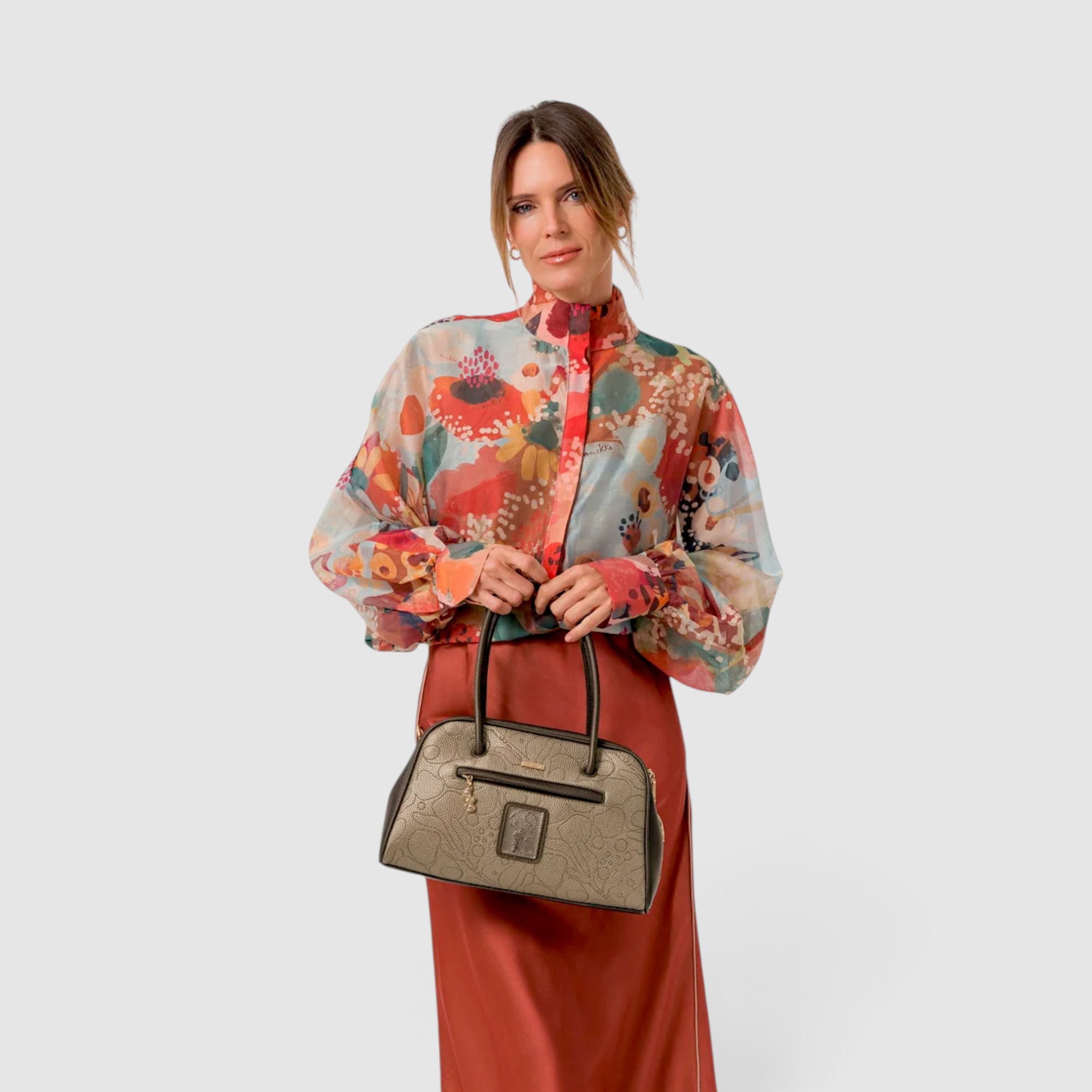 Geantă damă Anekke Blossom 43711-432 – de mână și crossbody, 31 × 20 × 13 cm