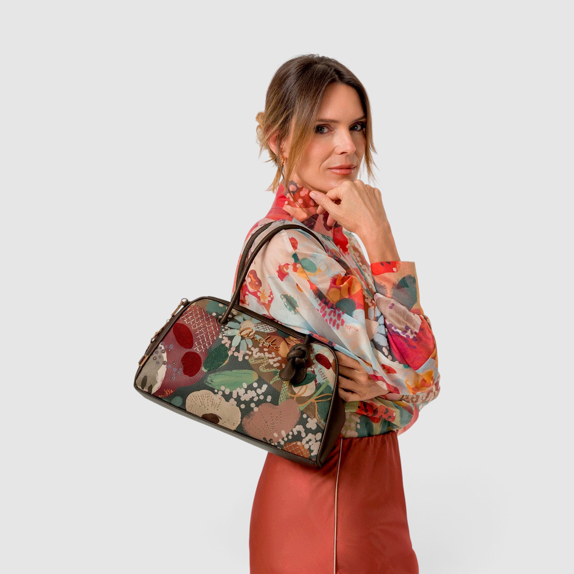 Geantă damă Anekke Blossom 43711-432 – de mână și crossbody, 31 × 20 × 13 cm
