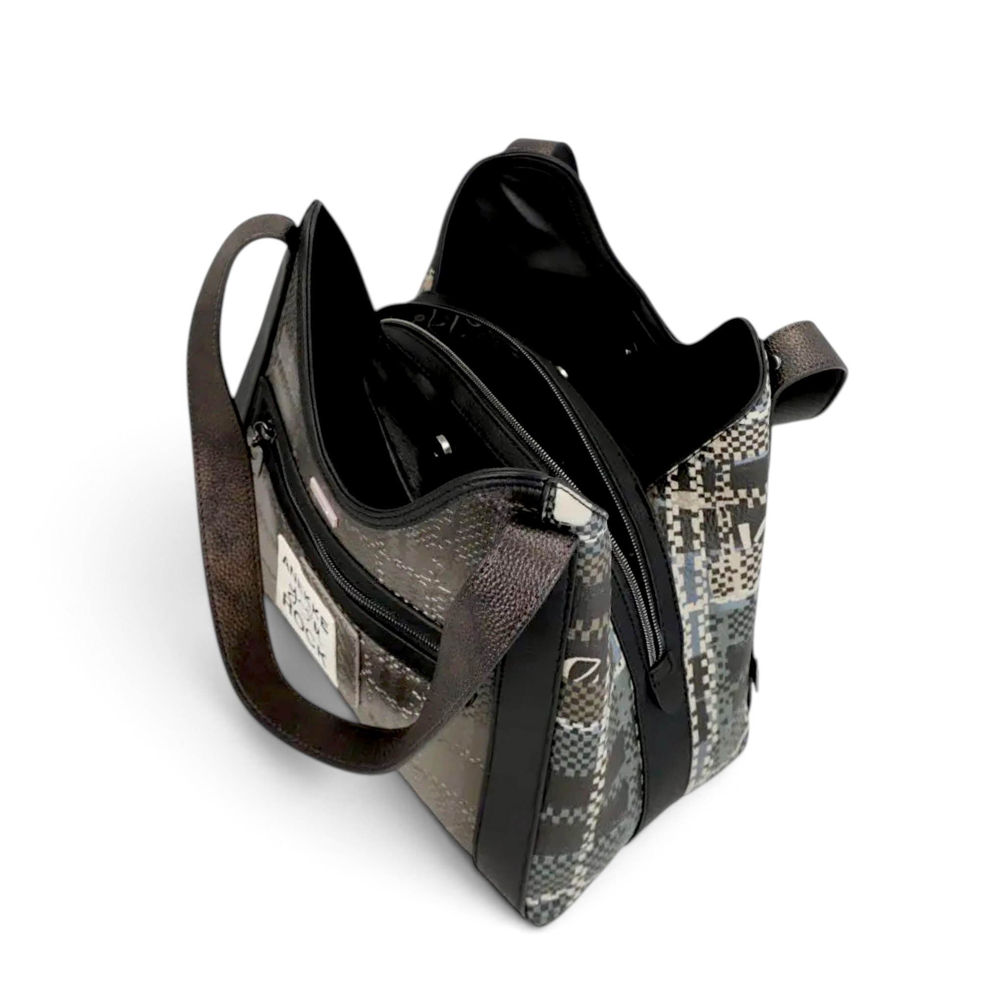 Geantă damă Anekke Iron 43752-203 – de umăr, 3 compartimente, 31 × 28 × 15 cm