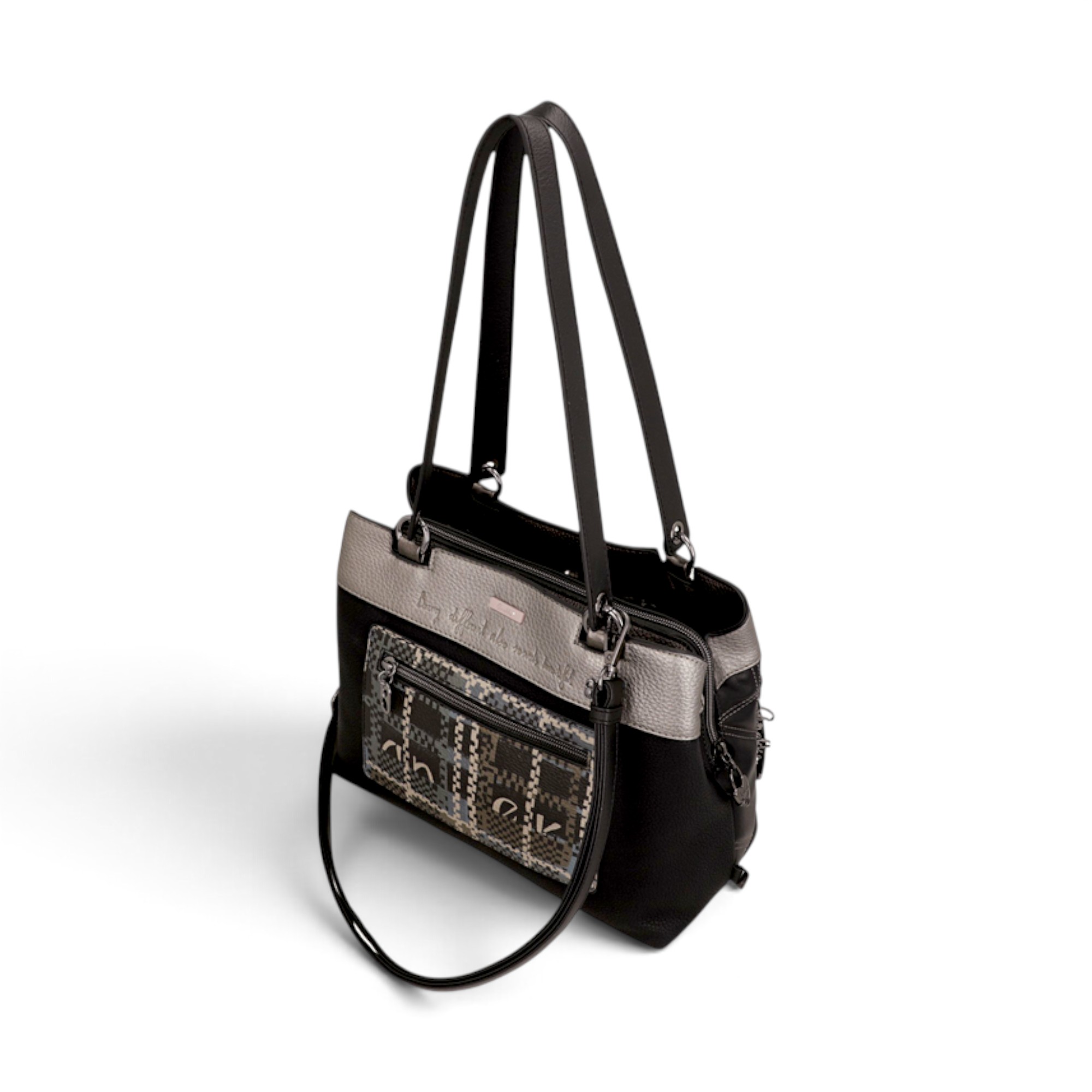 Geantă damă Anekke Iron 43752-206 – tote cu 3 compartimente și baretă, 31 × 23 × 14 cm (5) Geantă damă Anekke Iron 43752-206 – tote cu 3 compartimente și baretă, 31 × 23 × 14 cm