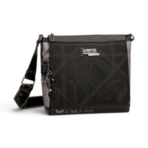 Geantă damă Anekke Iron 43753-039 – crossbody cu 3 compartimente, 33 × 25 × 11 cm