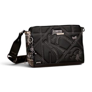 Geantă damă Anekke Iron 43753-070 – crossbody medie cu baretă reglabilă, 30 × 20 × 11 cm