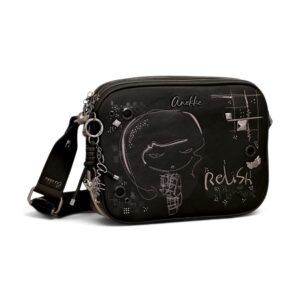 Geantă damă Anekke Iron 43753-188 – crossbody cu 3 compartimente, 26 × 20 × 7 cm