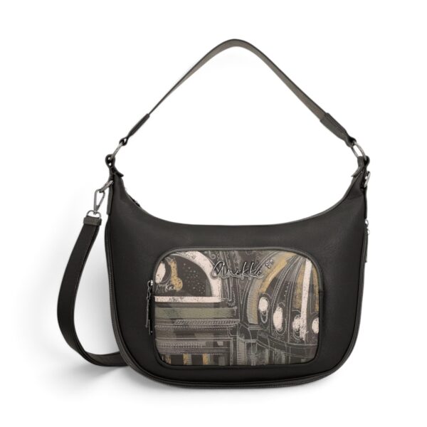 Geantă damă Anekke Melody 43812-190 – de umăr și crossbody, extensibilă, 37 × 30 × 7 cm