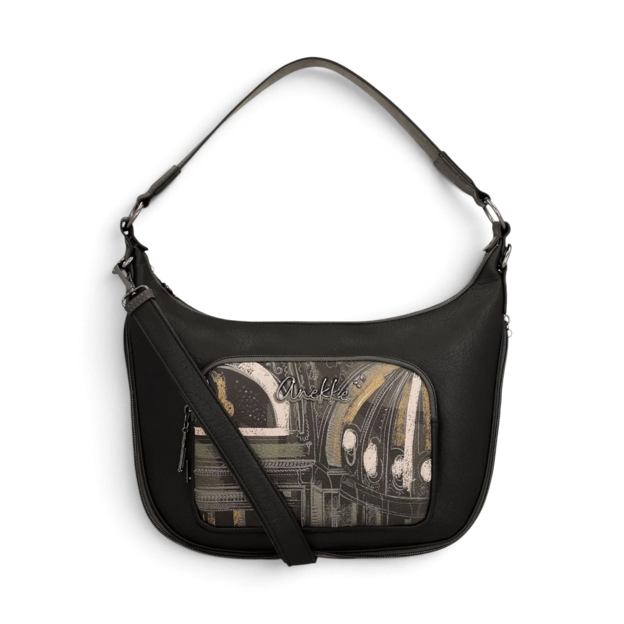 Geantă damă Anekke Melody 43812-190 – de umăr și crossbody, extensibilă, 37 × 30 × 7 cm